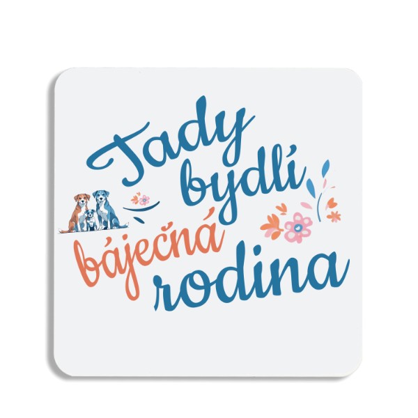 Podtácek s potiskem Psí dárková sada3